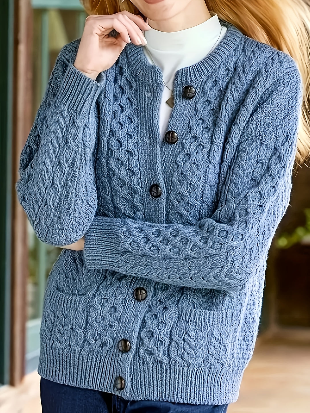 Eleanor - Confident Button Cardigan