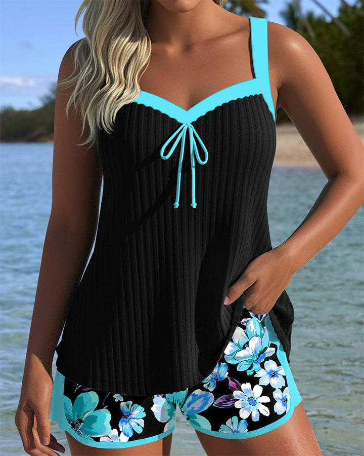 Kate – Printed Tankini Set
