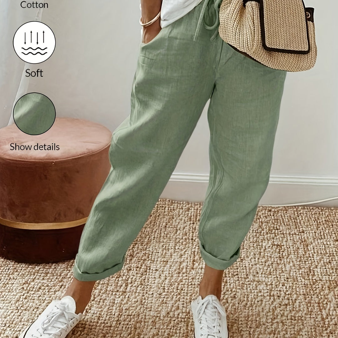 Beatrice – Easy Cotton Style Trousers
