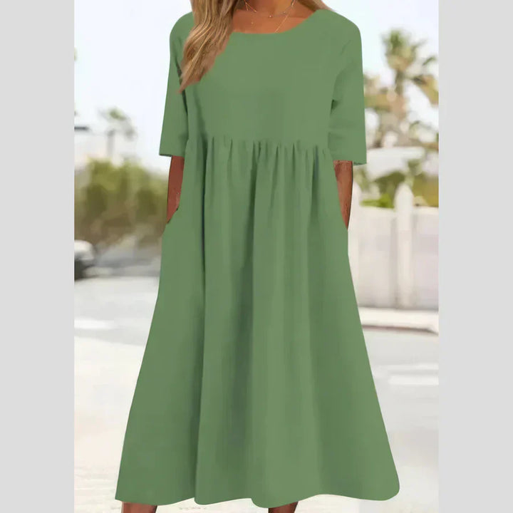 Ophelia – Draped Maxi Dress