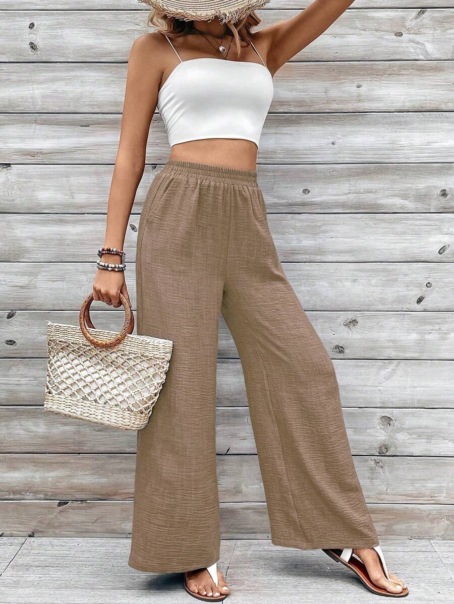 Clara – Comfort Wide-Leg Trousers