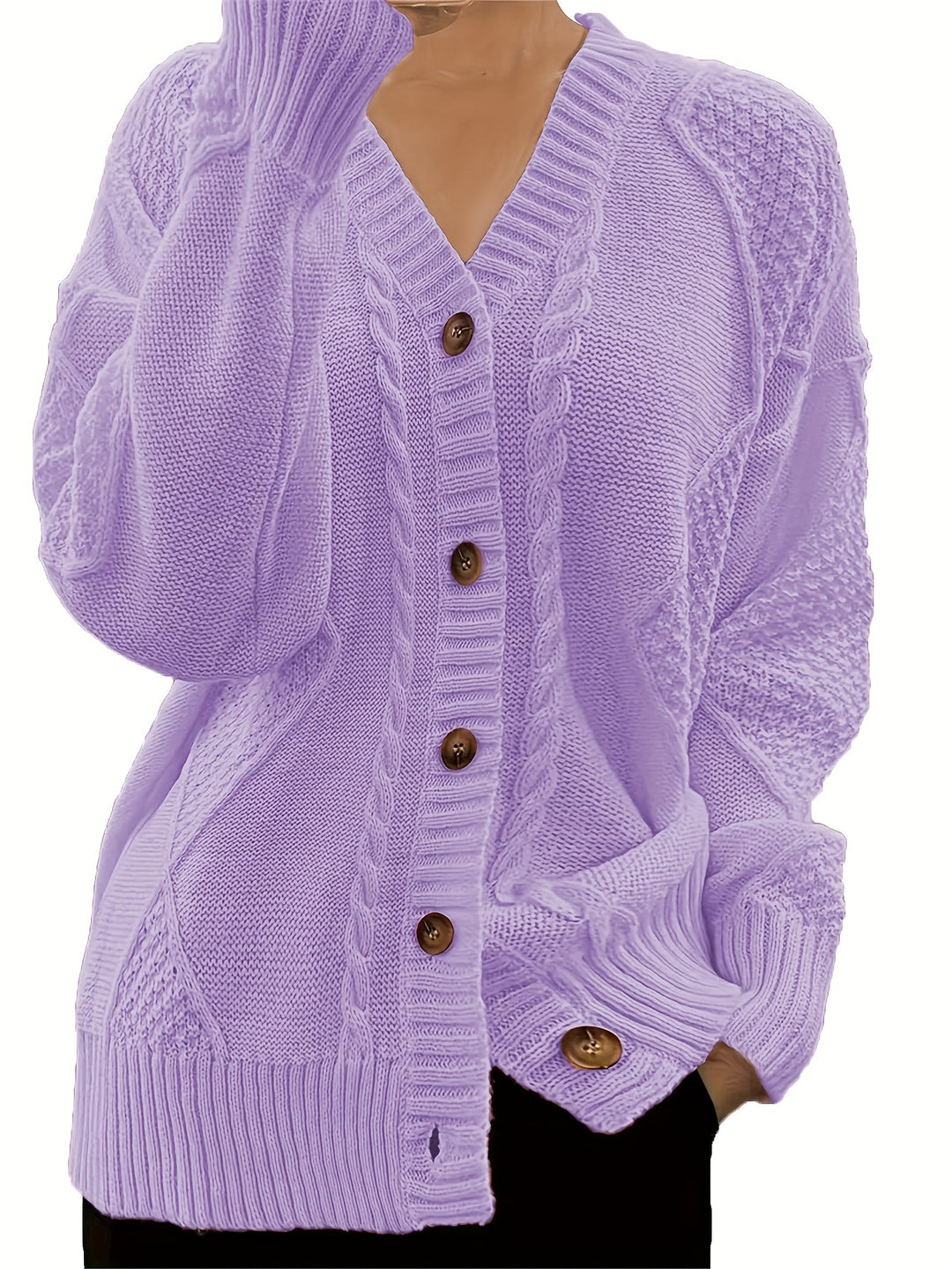 Margot - Cable-Knit Cardigan