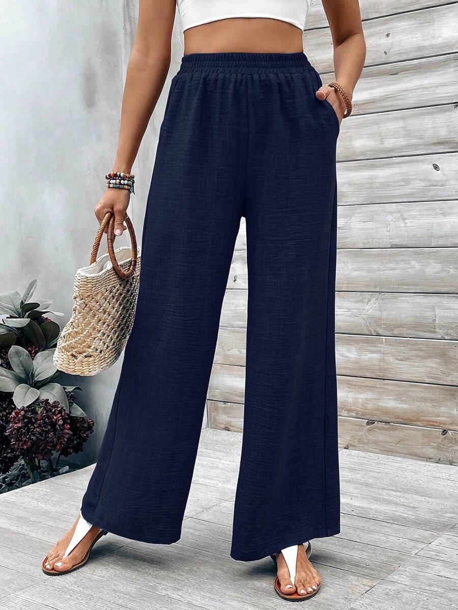 Clara – Comfort Wide-Leg Trousers