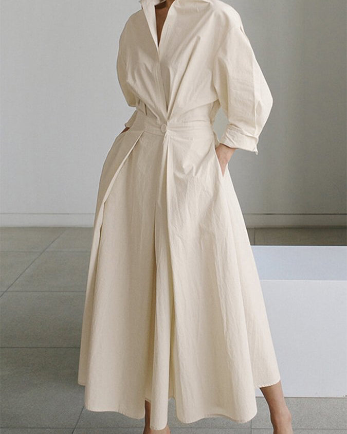 Susannah – Tailored Waist Maxi Dress