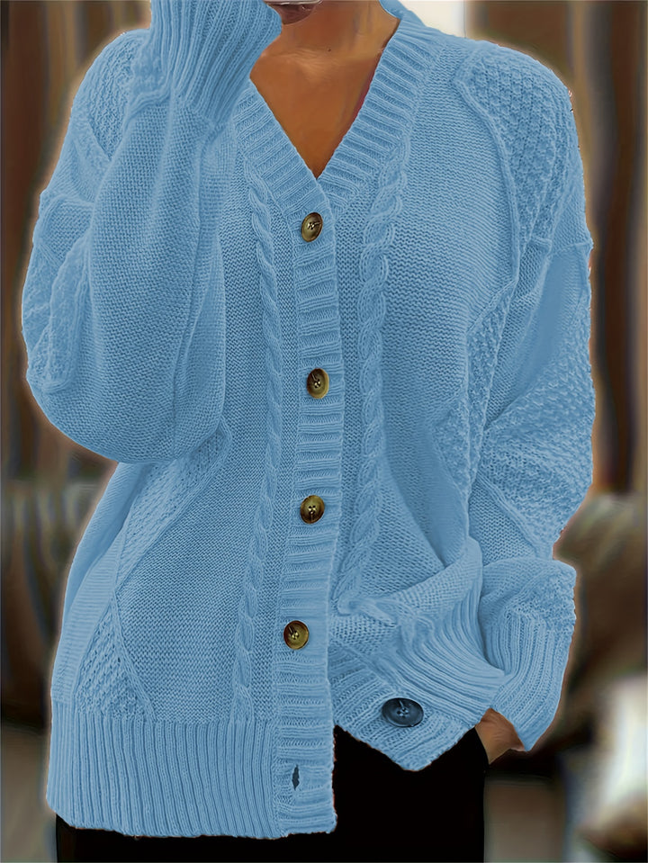 Margot - Cable-Knit Cardigan