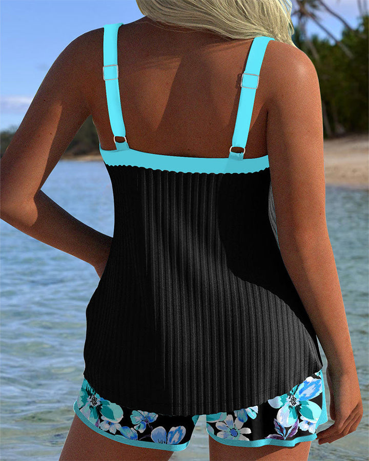 Kate – Printed Tankini Set