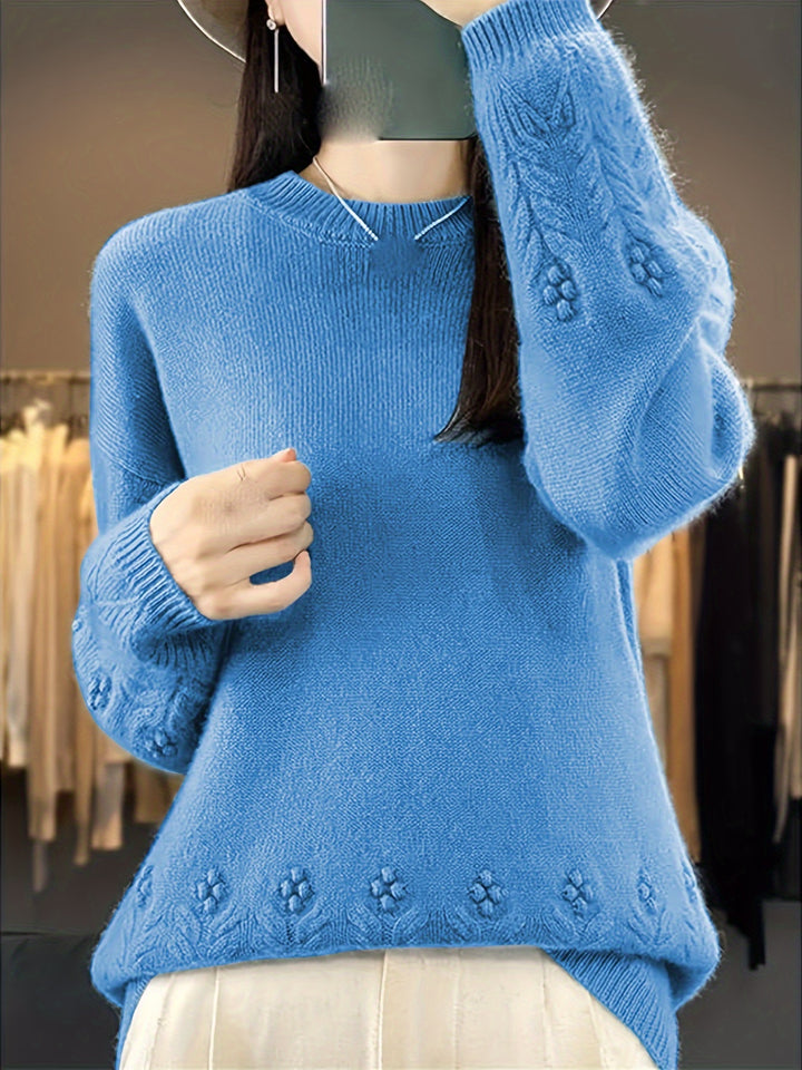 Marion - V-Neck Jumper Elegant Comfort