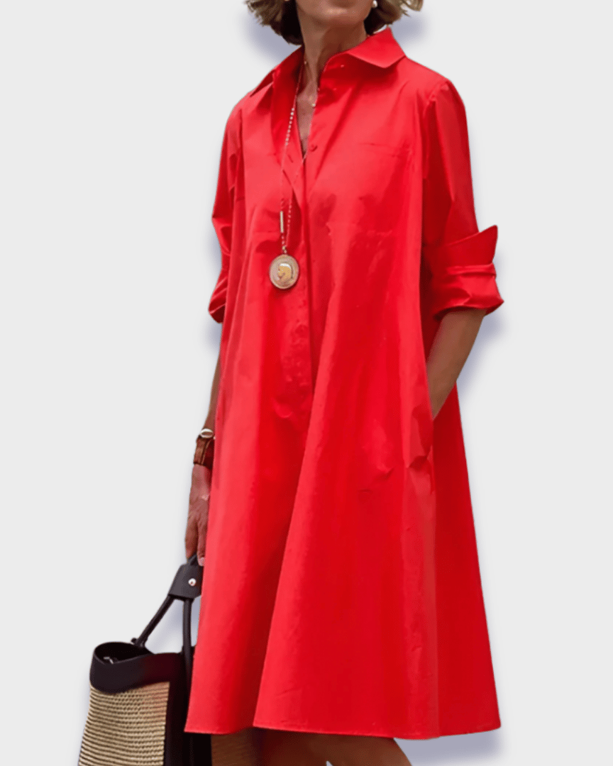 Audrey – Polo Midi Dress