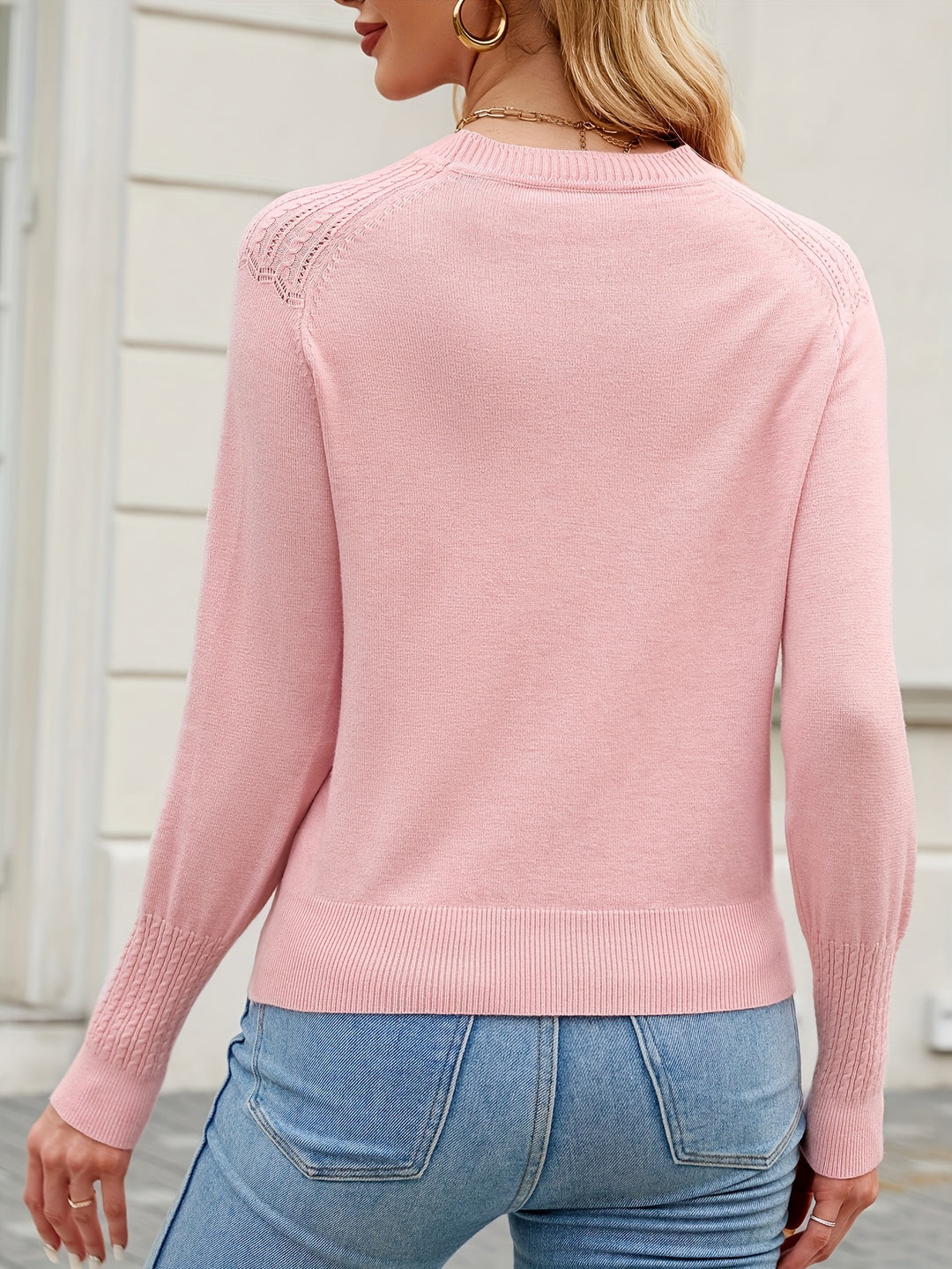 Harriet – Blush Knit Jumper