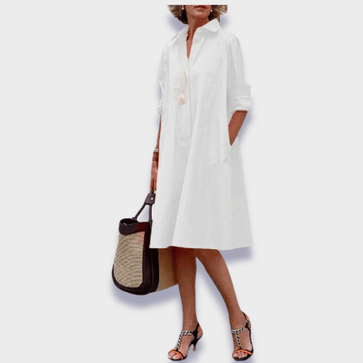 Audrey – Polo Midi Dress