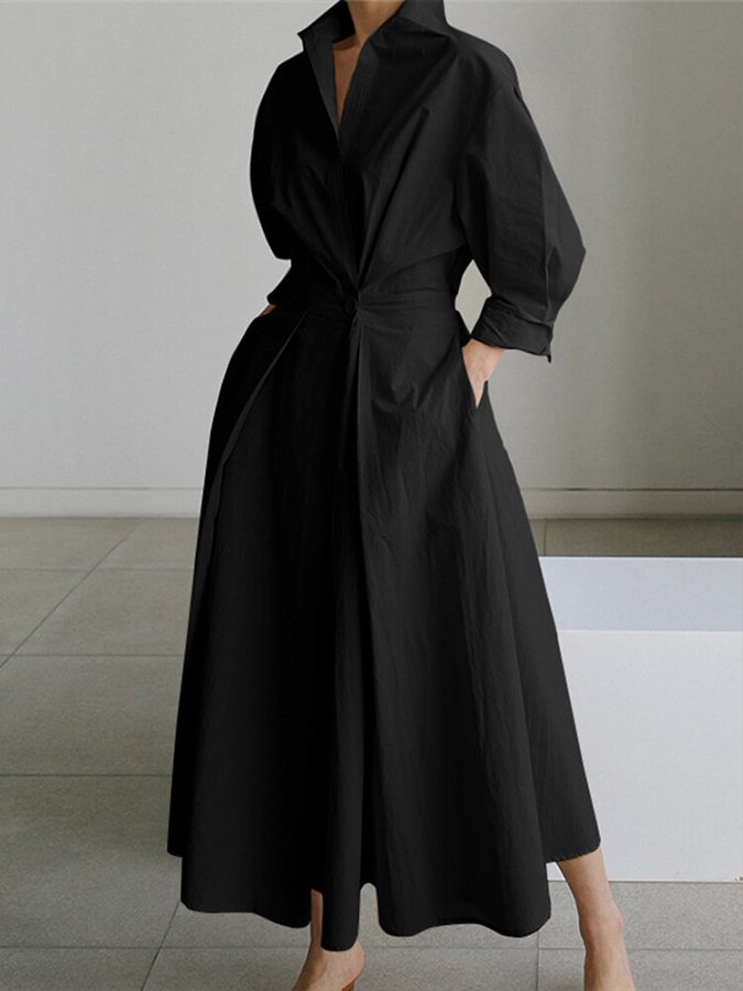 Susannah – Tailored Waist Maxi Dress