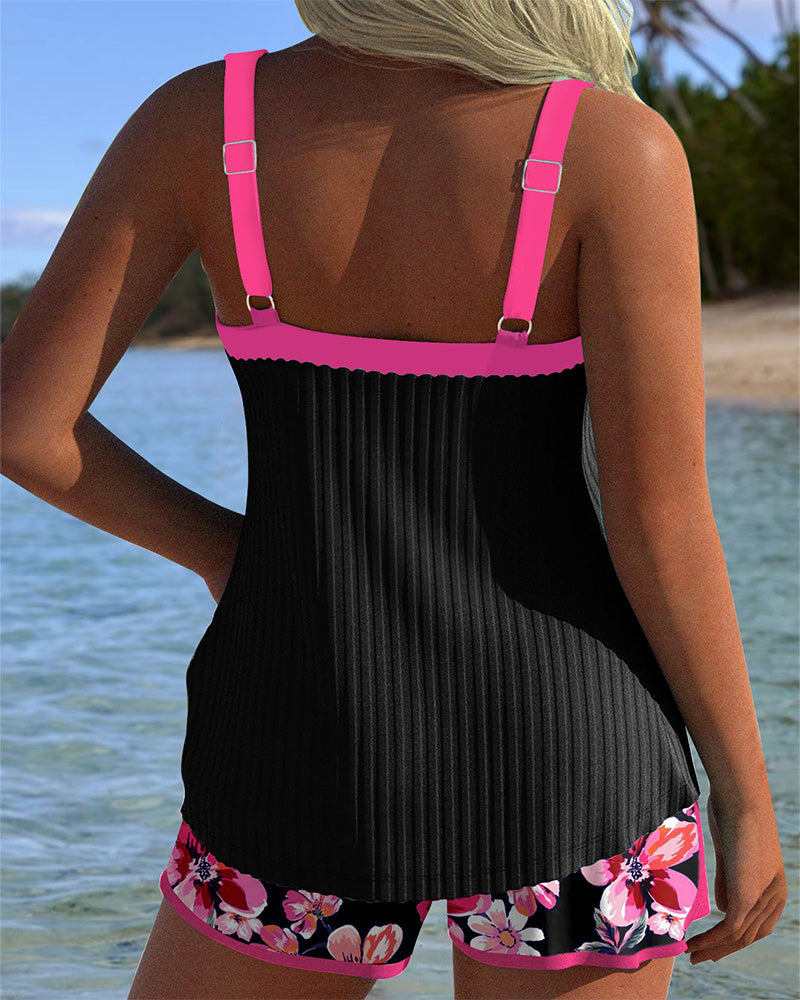 Kate – Printed Tankini Set
