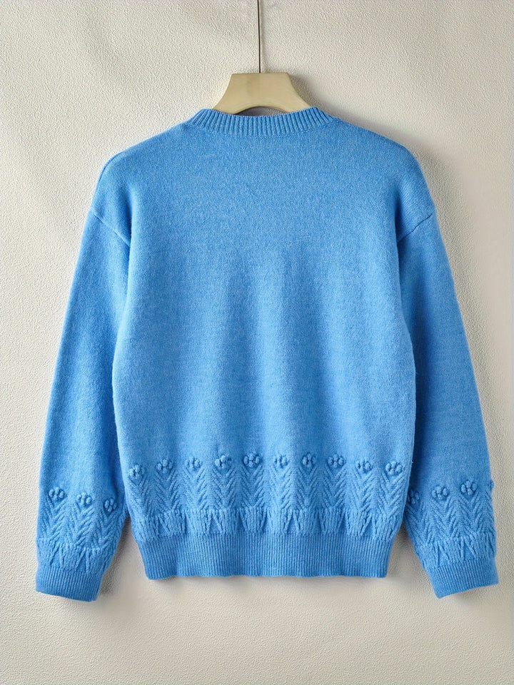 Marion - V-Neck Jumper Elegant Comfort