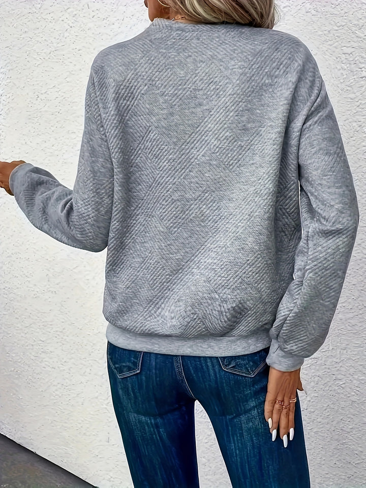 Lydia - Soft Button Jumper