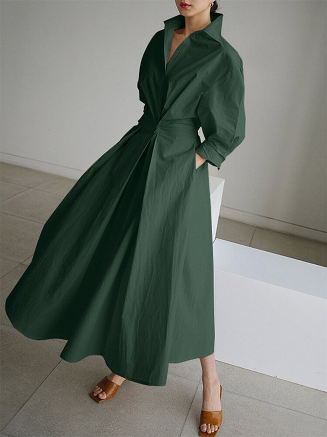 Susannah – Tailored Waist Maxi Dress