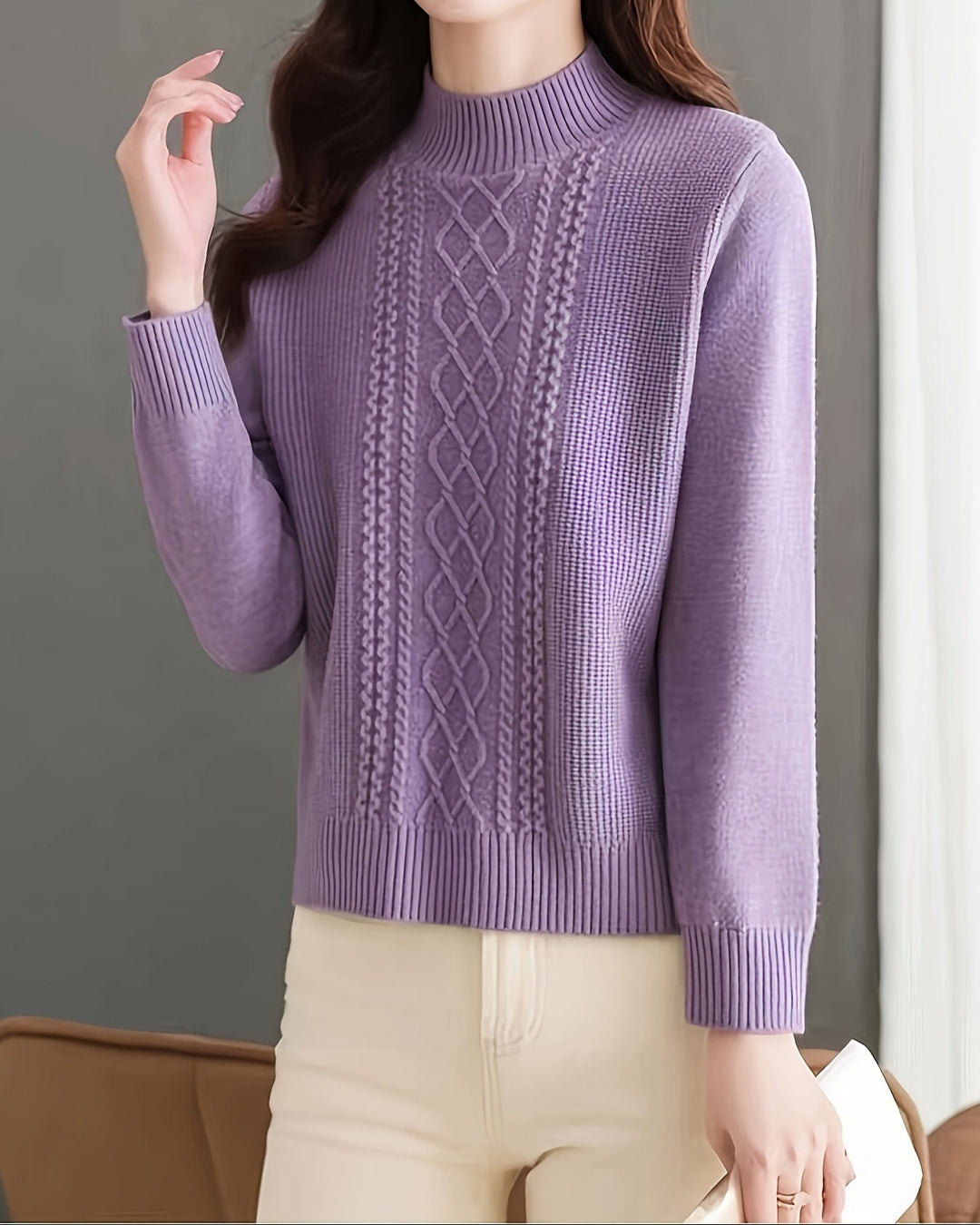 Iris – Soft Cable Jumper
