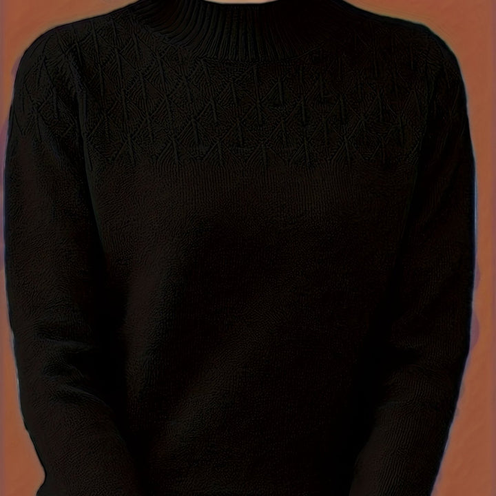 Clara - Textured Knit Jumper