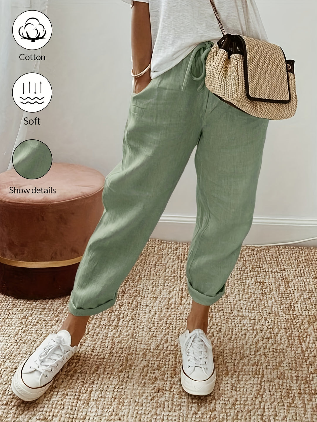 Beatrice – Easy Cotton Style Trousers