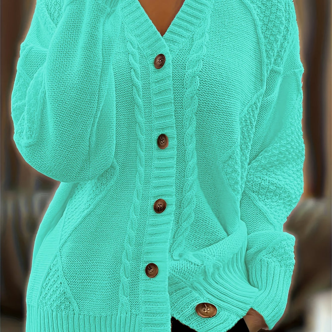 Margot - Cable-Knit Cardigan