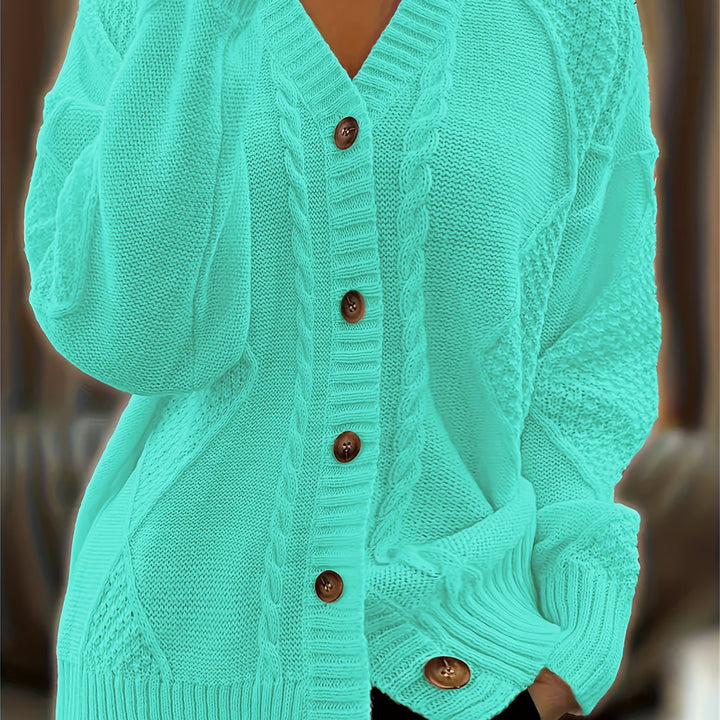 Margot - Cable-Knit Cardigan