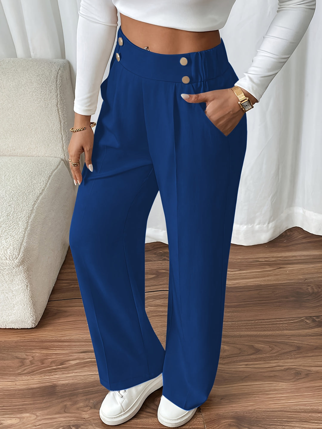 Margaret – Elegant Wide-Leg Trousers