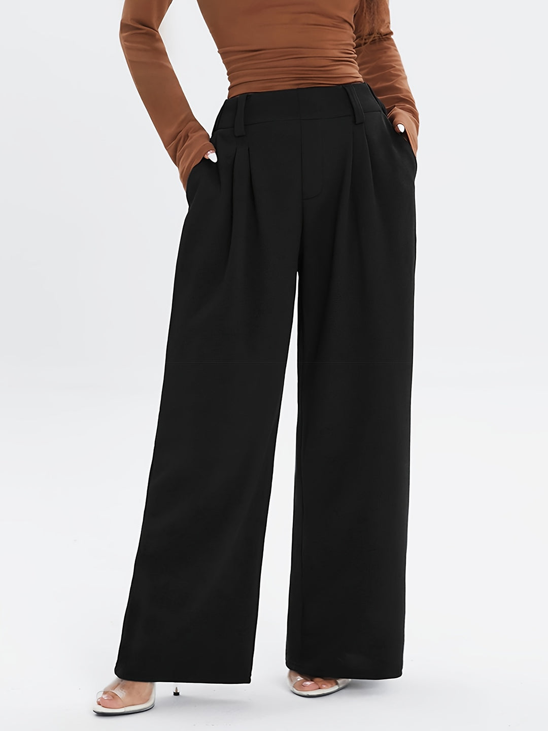 Diana – Elegant Wide-Leg Trousers