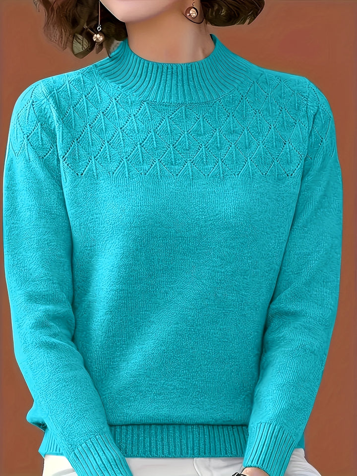 Clara - Textured Knit Jumper