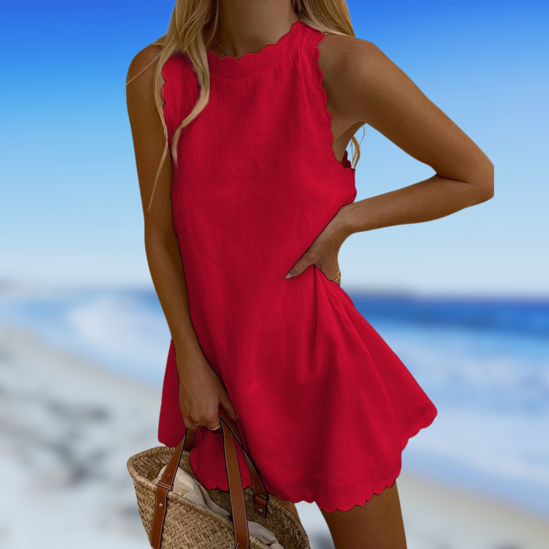 Theodora – Elegant Sleeveless Dress