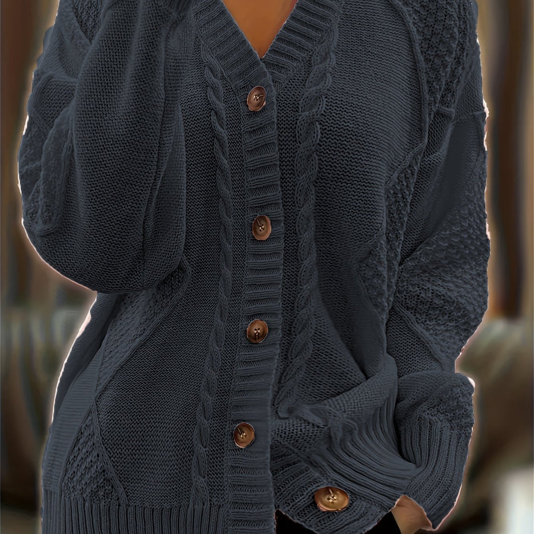 Margot - Cable-Knit Cardigan