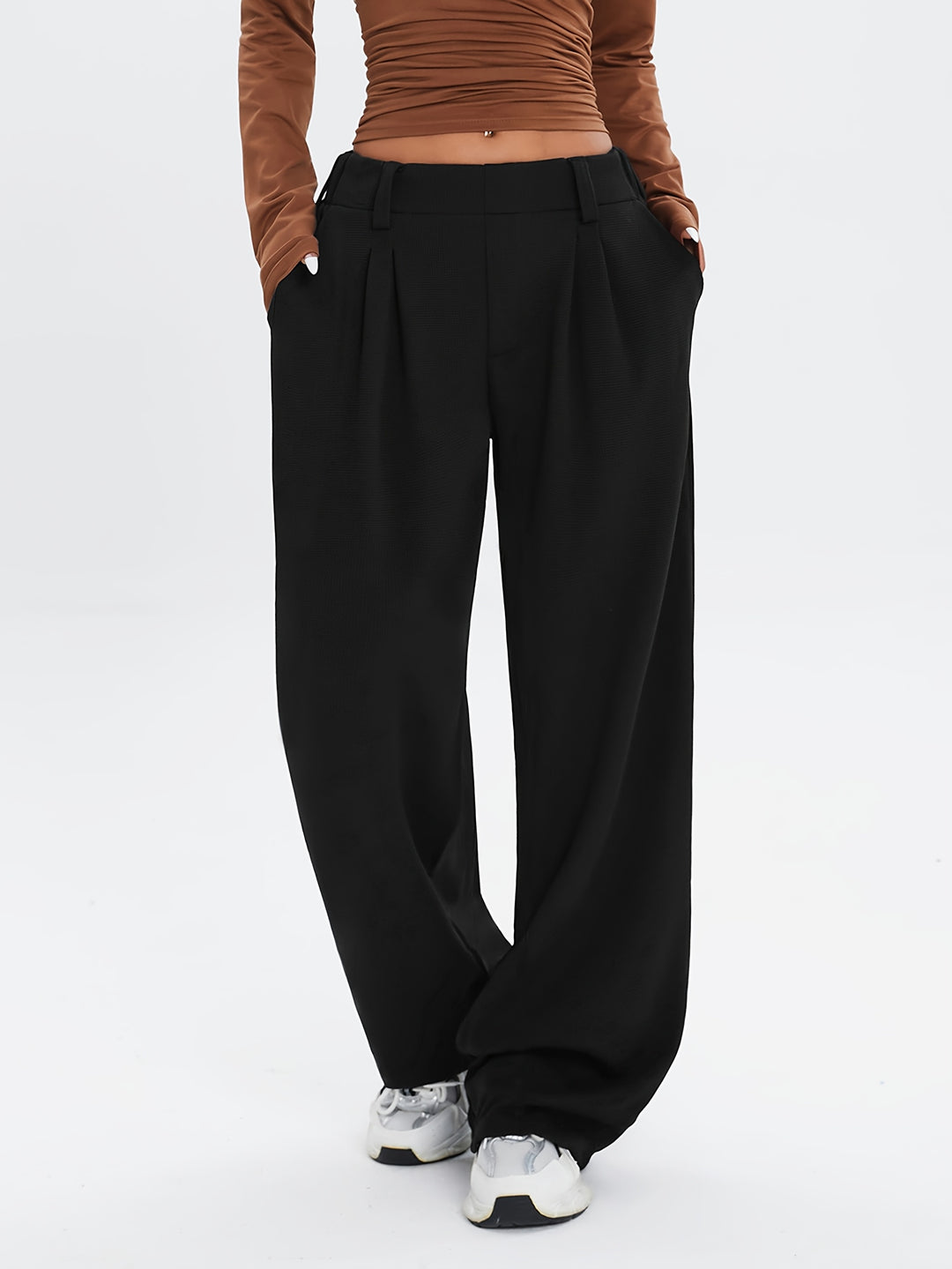 Diana – Elegant Wide-Leg Trousers