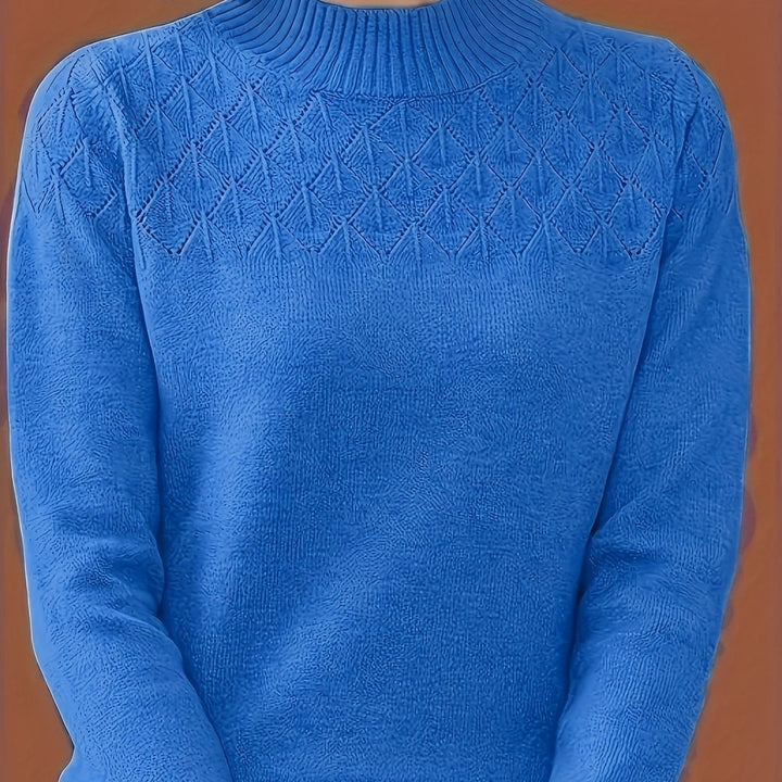 Clara - Textured Knit Jumper