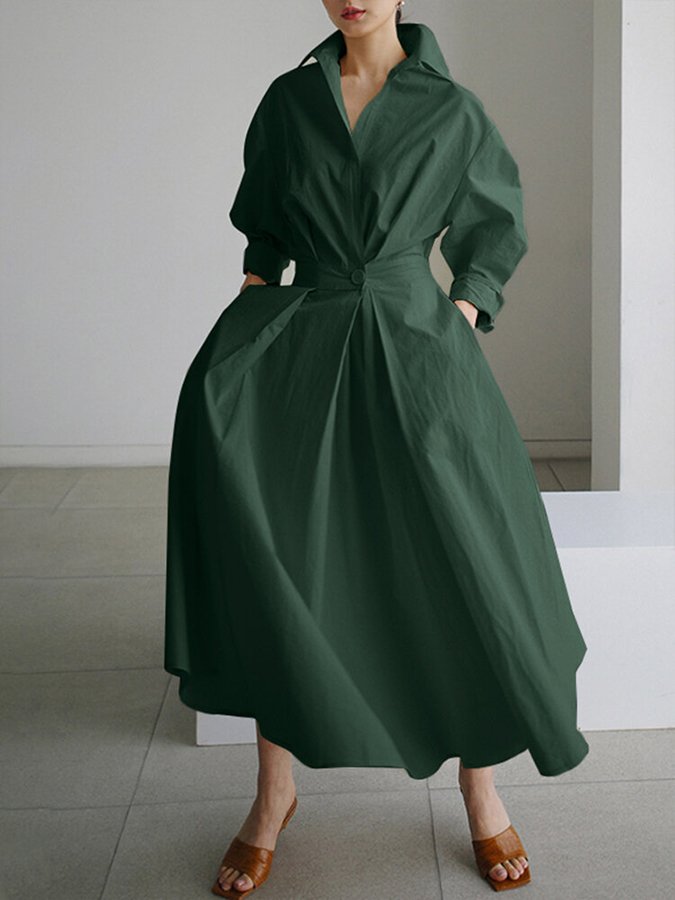 Susannah – Tailored Waist Maxi Dress
