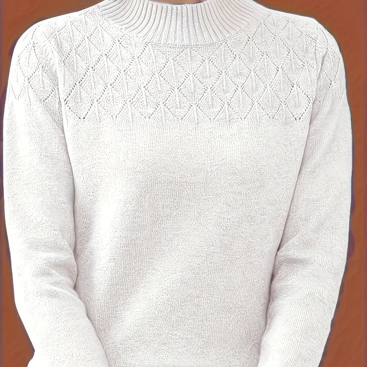 Clara - Textured Knit Jumper