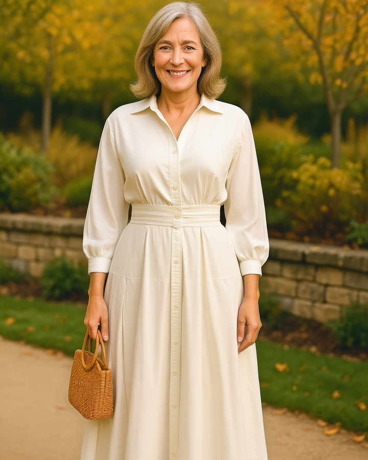Susannah – Tailored Waist Maxi Dress