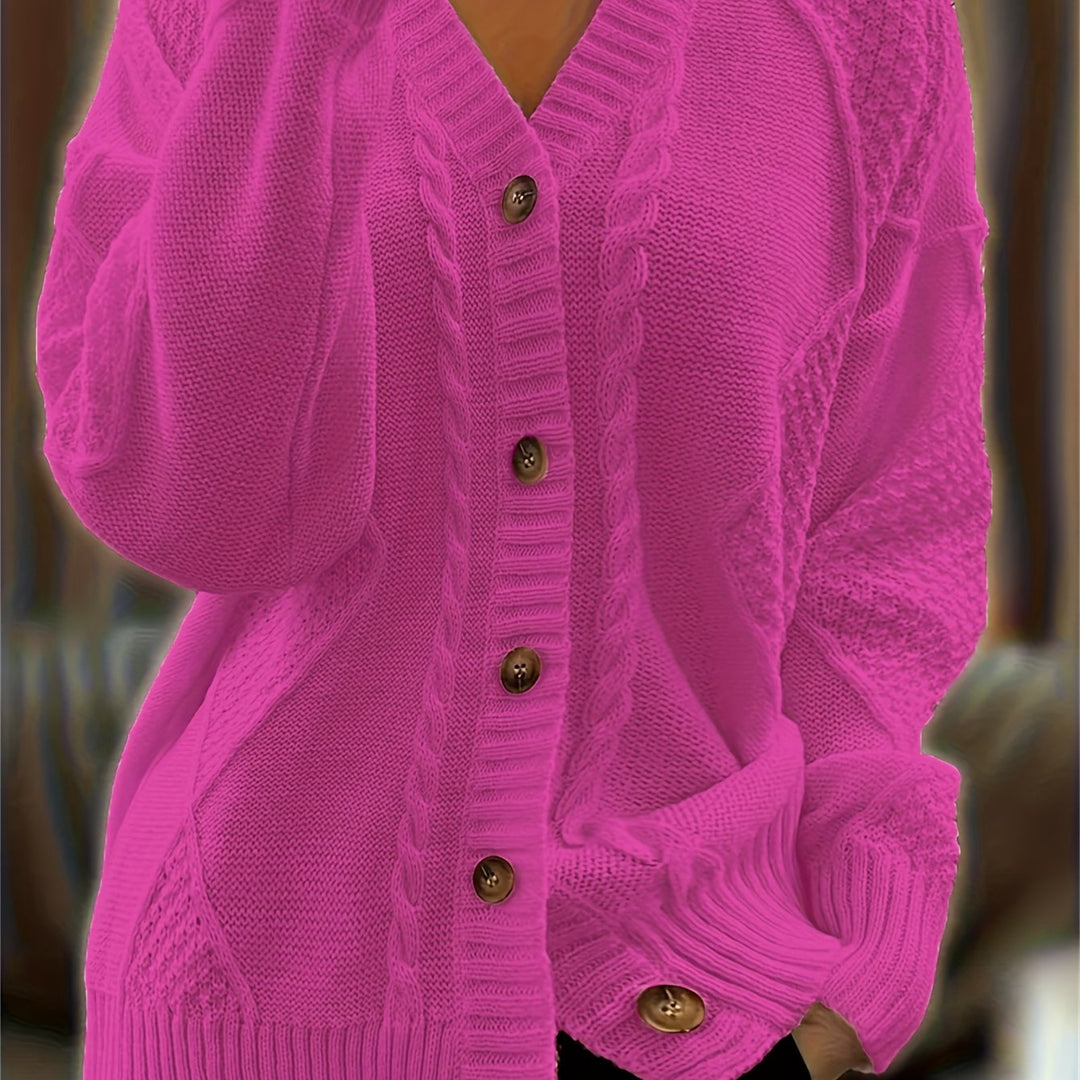 Margot - Cable-Knit Cardigan