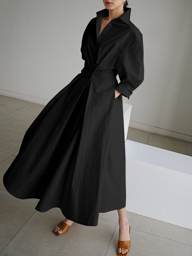 Susannah – Tailored Waist Maxi Dress