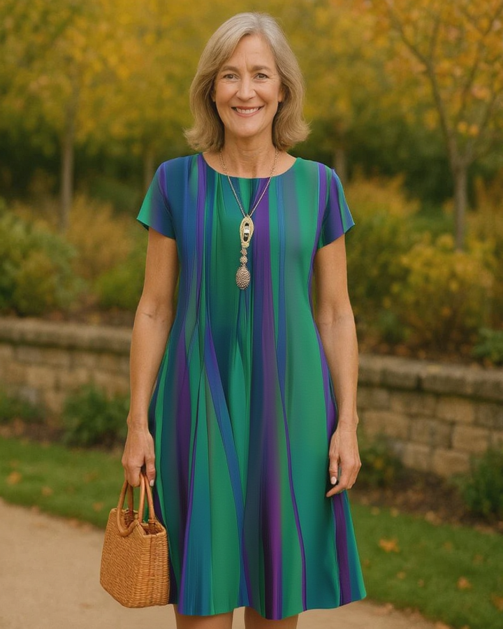 Charlotte – Elegant Flow Midi Dress