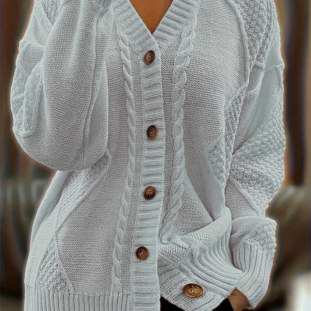 Margot - Cable-Knit Cardigan
