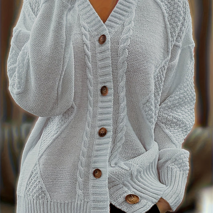 Margot - Cable-Knit Cardigan