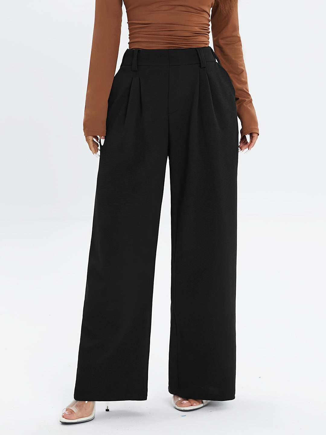 Diana – Elegant Wide-Leg Trousers