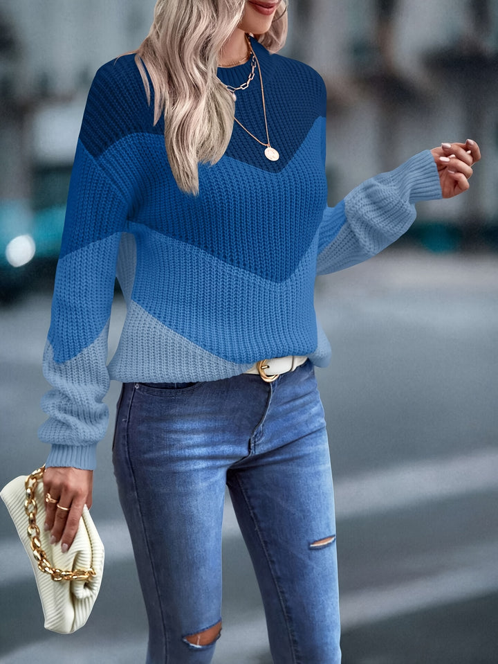 Harriet - Chevron Knit Jumper