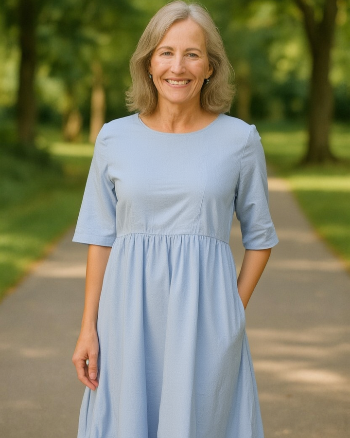 Ophelia – Draped Maxi Dress