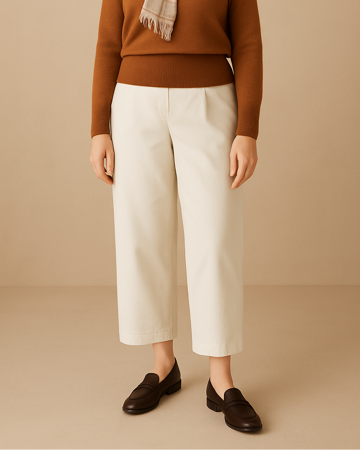 Irene – Classic Cropped Trousers
