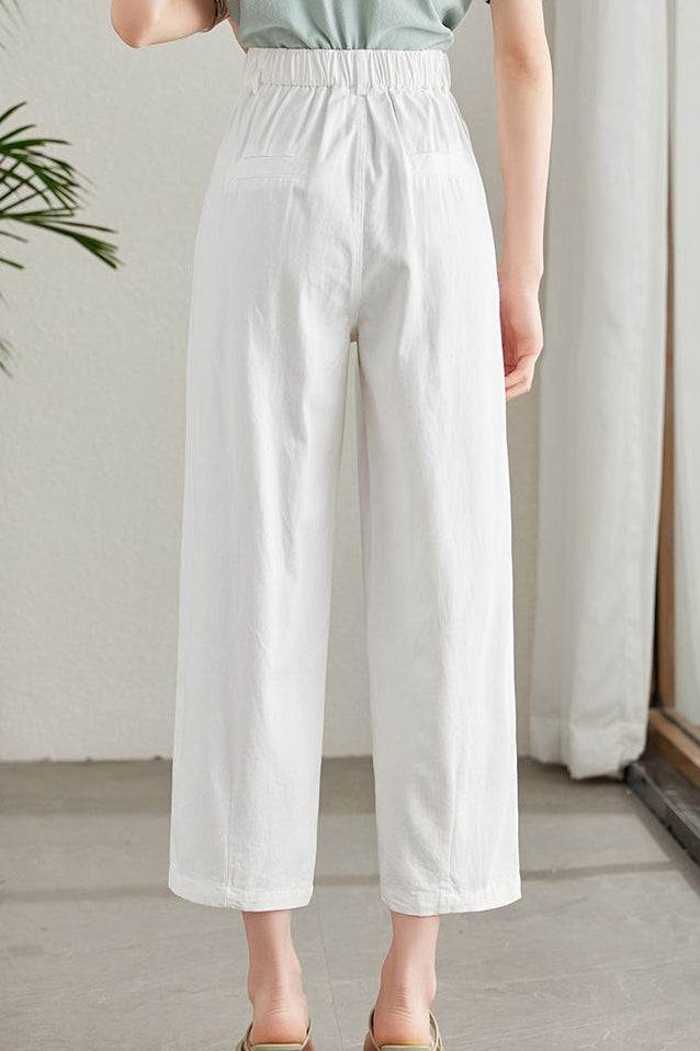 Irene – Classic Cropped Trousers
