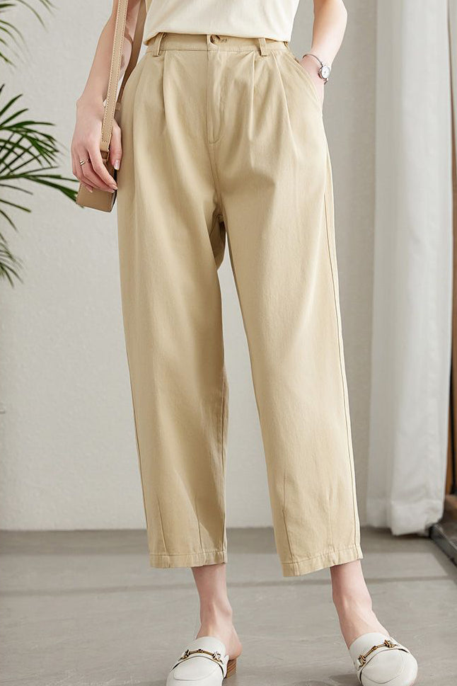 Irene – Classic Cropped Trousers