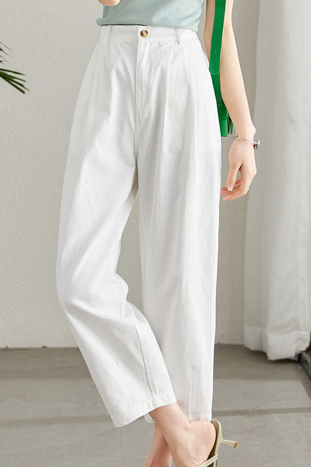Irene – Classic Cropped Trousers