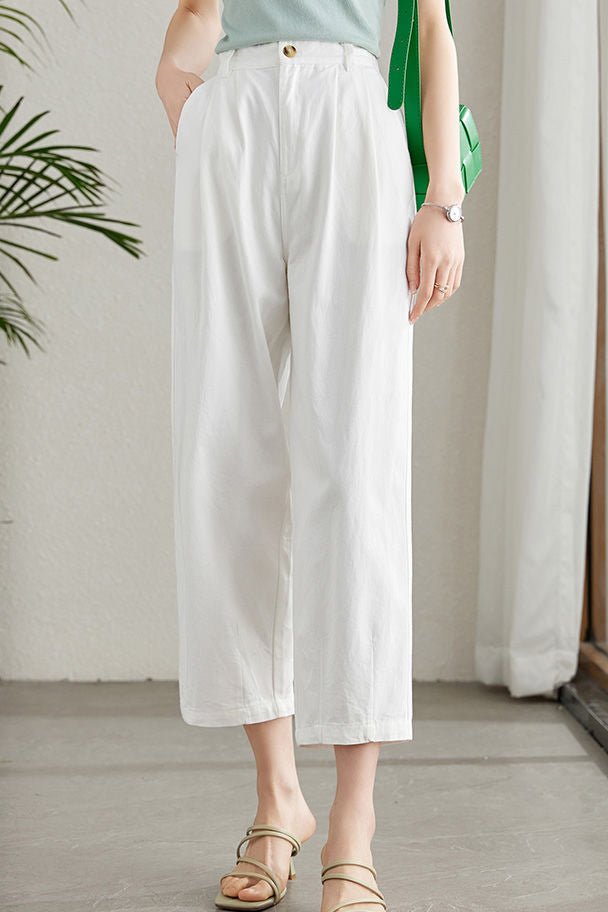 Irene – Classic Cropped Trousers