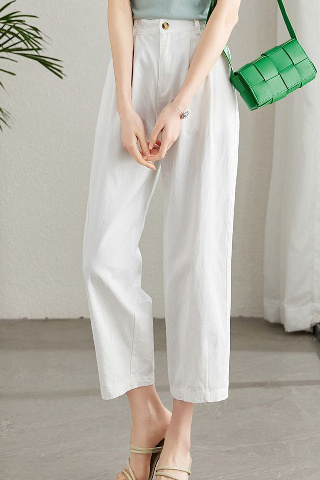 Irene – Classic Cropped Trousers
