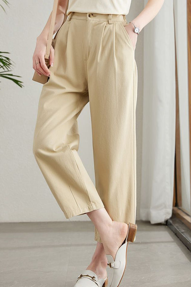 Irene – Classic Cropped Trousers