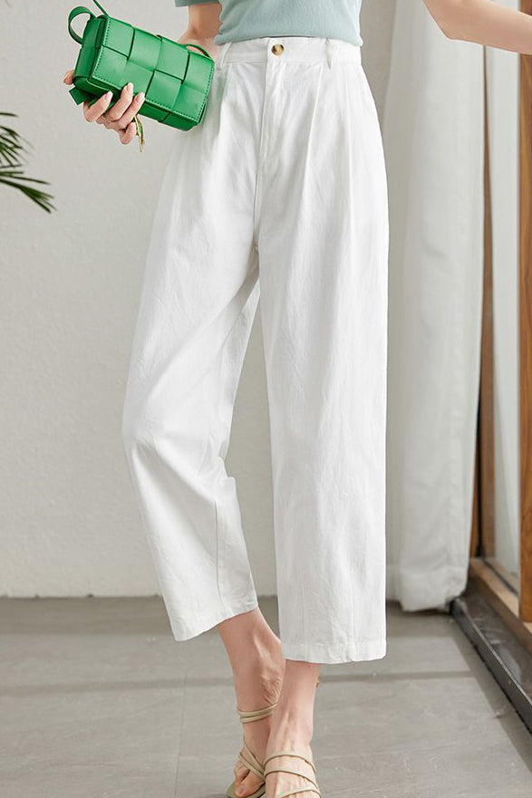 Irene – Classic Cropped Trousers